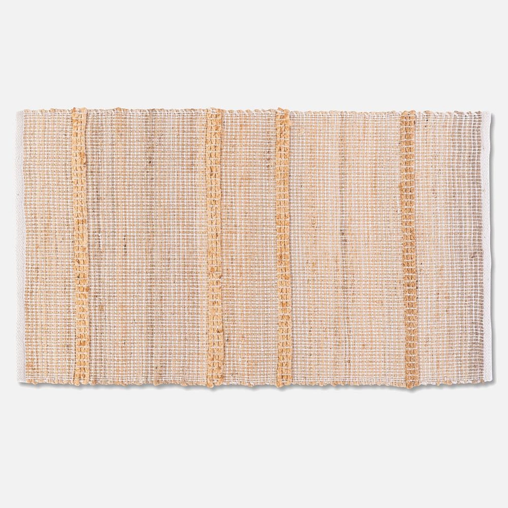 Tapis en jute écologique tissé à la main - Naturel