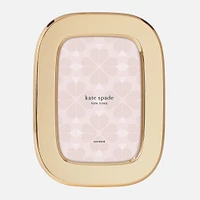 Kate Spade South Street Gold Oval Picture Frame - 4'' x 6''