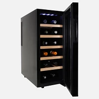 Deluxe 12 Bottle Touch Screen Control Wine Cooler