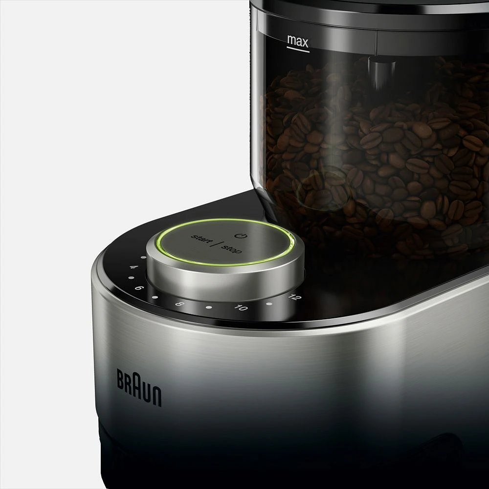 12-Cup Braun FreshSet Burr Coffee Grinder