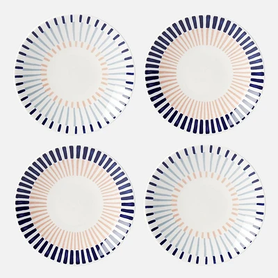 Brook Lane Set of 4 Tidbit Plates by Kate Spade