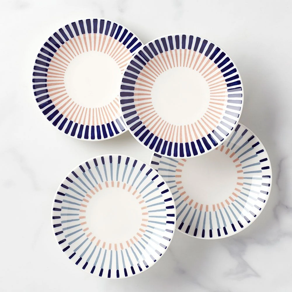 Brook Lane Set of 4 Tidbit Plates by Kate Spade