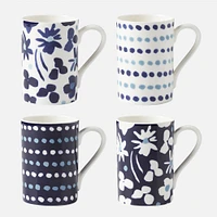 Floral Way Set of 4 Mugs by Kate Spade