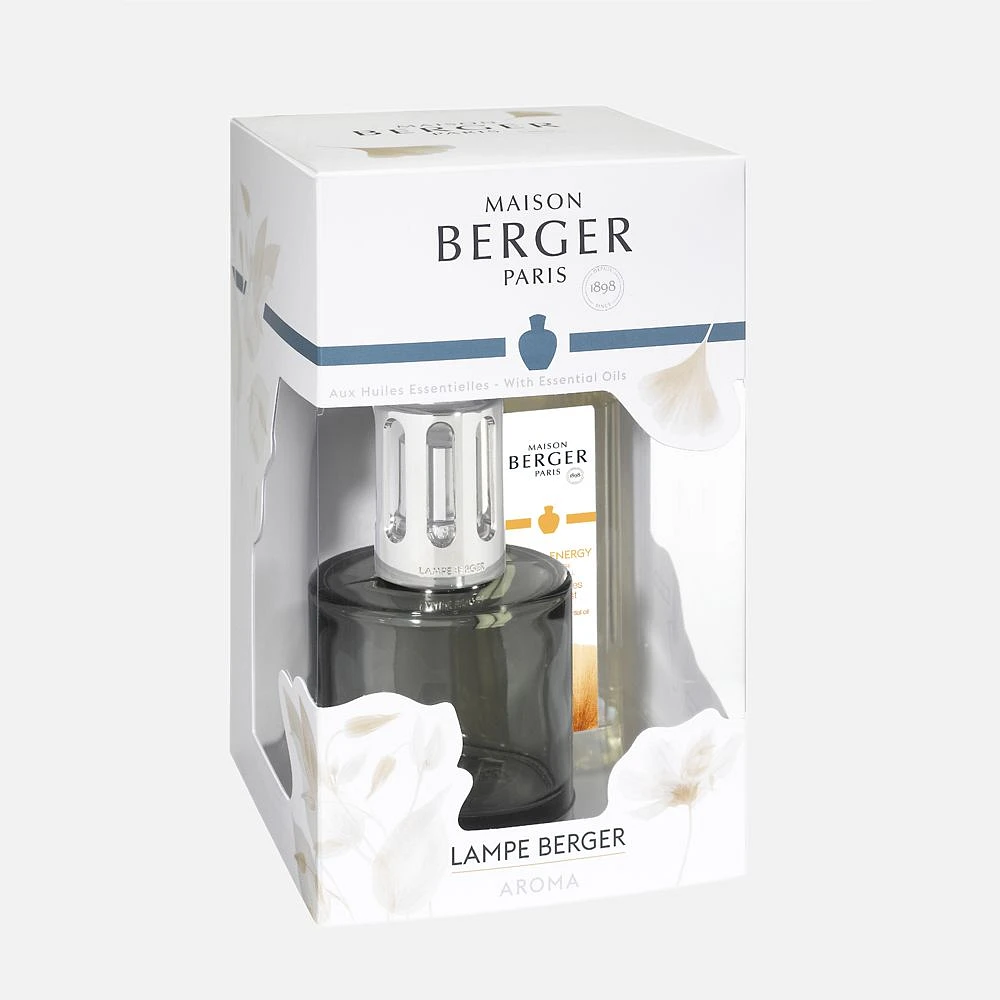 Aroma Energy Berger Lamp Gift set - Grey by Maison Berger Paris