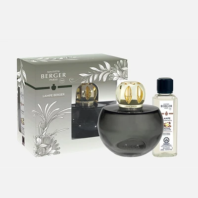 Coffret lampe Berger « Holly » gris mousse par Maison Berger Paris