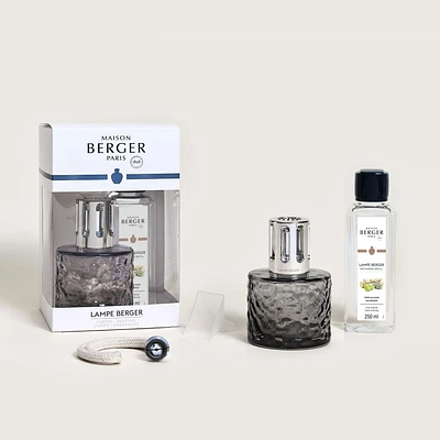 Coffret cadeau Lampe Berger Mirage par Maison Berger Paris - Nature sauvage, noir