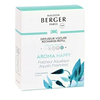 Recharge diffuseur pour voiture Aroma Happy par Maison Berger Paris