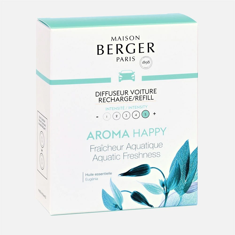Maison Berger Paris Aroma Energy  Recharge pour diffuseur de voiture 