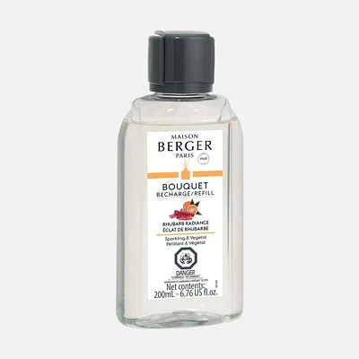 Recharge pour bouquet parfumé « Éclat de Rhubarbe » par Maison Berger Paris – 200 ml