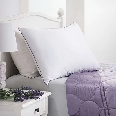 Lavendar-Infused Cotton Pillow
