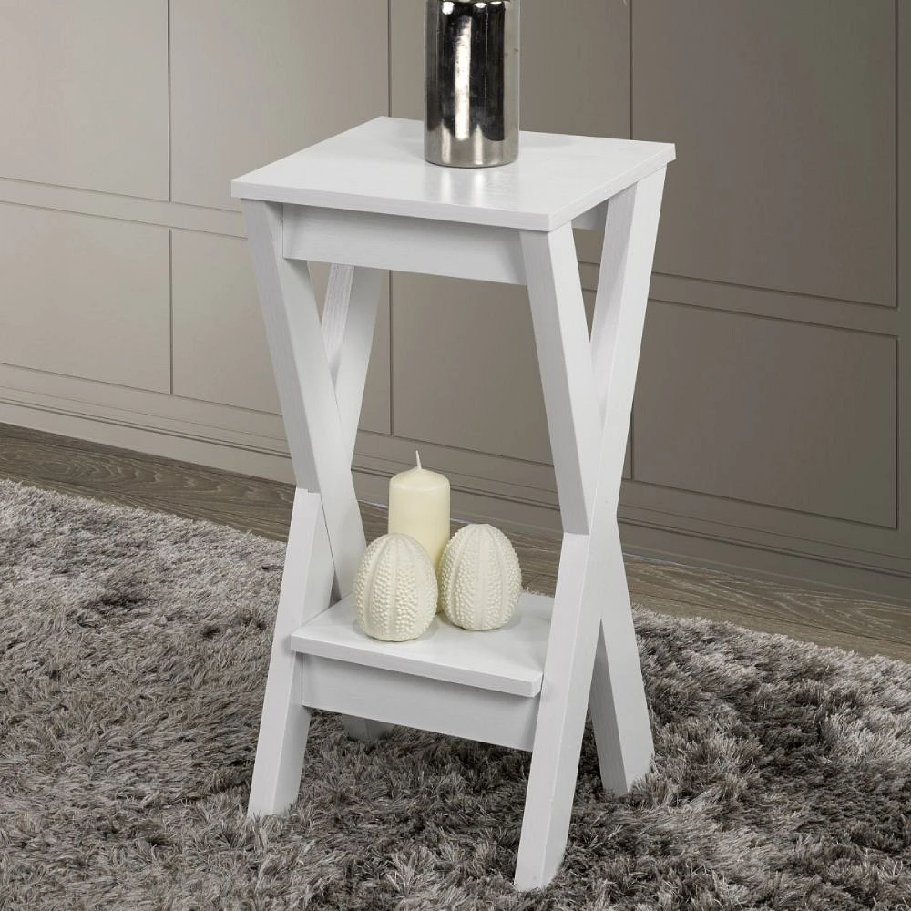 Lawrence Plant Stand - White