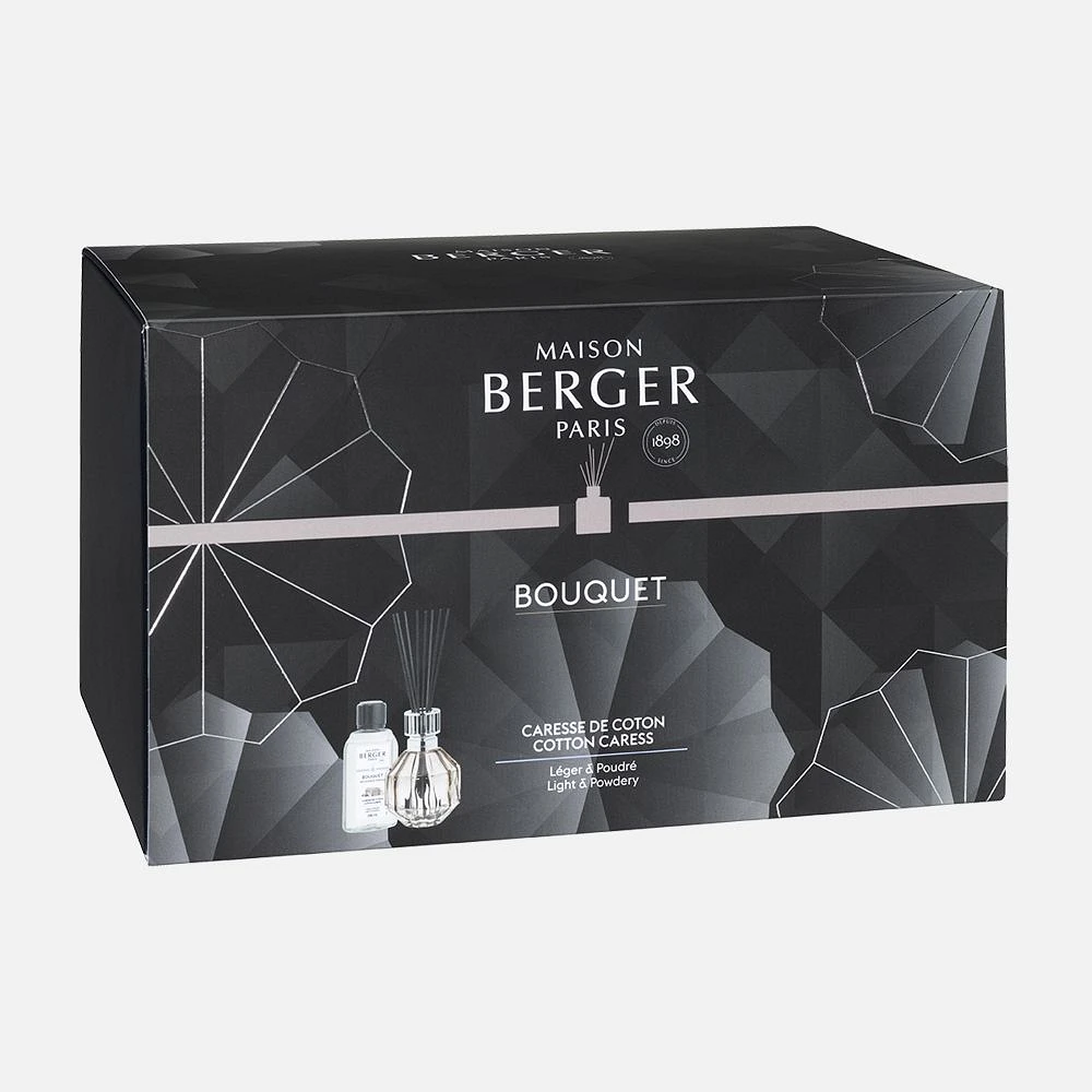 Coffret bouquet parfumé « Facette » beige par Maison Berger Paris