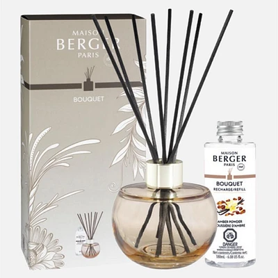 Holly Reed Diffuser Beige Gift Set by Maison Berger Paris