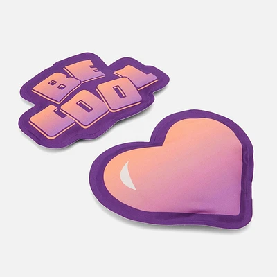 Ensemble de 2 pochettes réfrigérantes pour enfants - rose et mauve