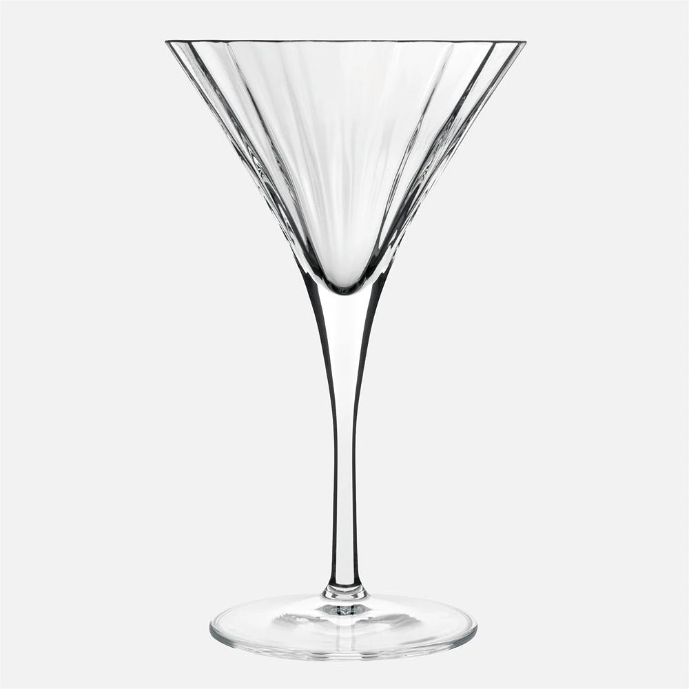 Ensemble de 4 verres à martini « Bach » par Bormioli Luigi