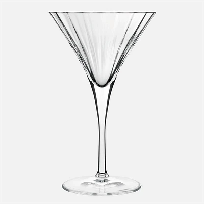 Ensemble de 4 verres à martini « Bach » par Bormioli Luigi