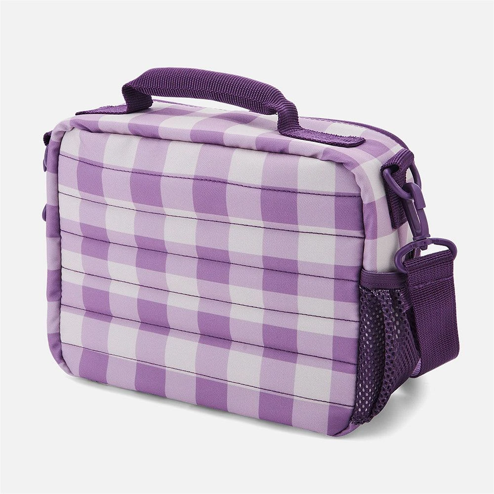 Kids lunch box - Mulberry Gingham