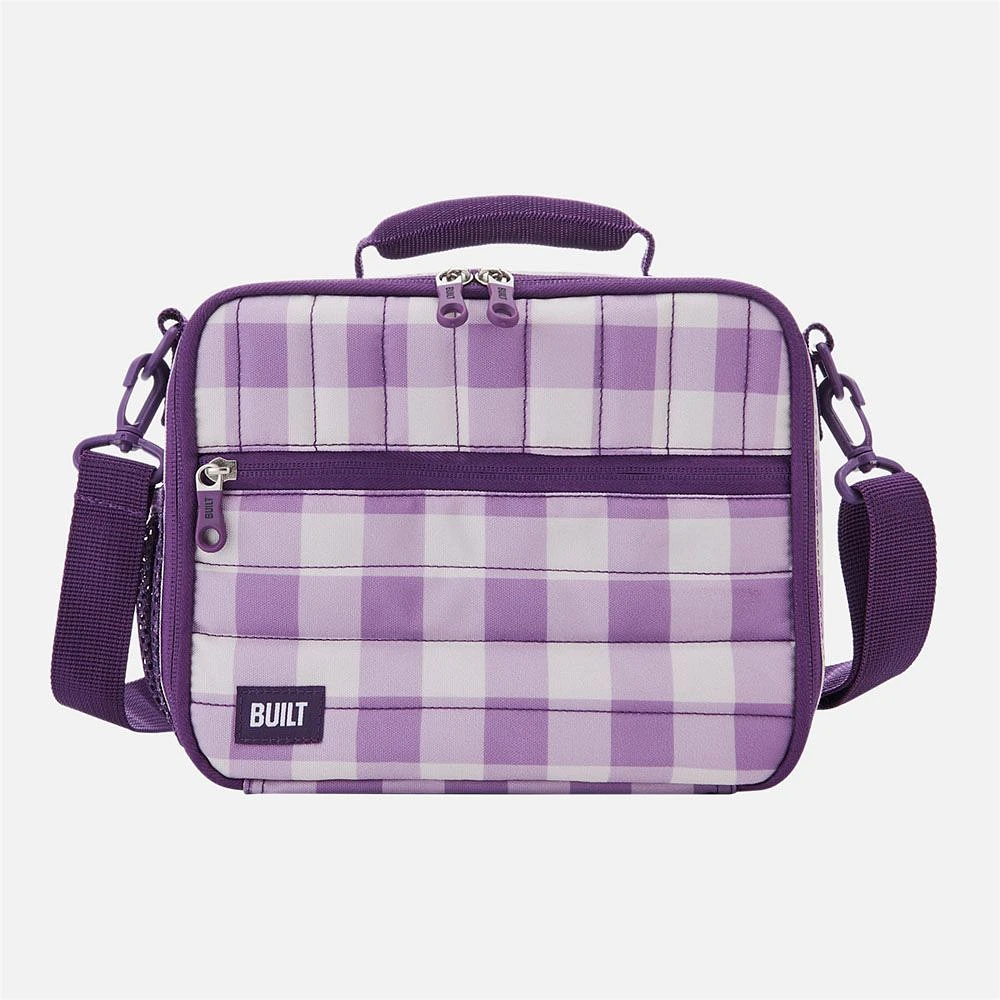 Kids lunch box - Mulberry Gingham