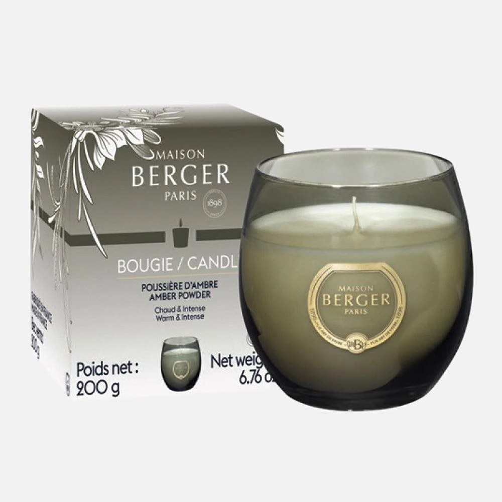 Holly Candle Grey Moss by Maison Berger Paris