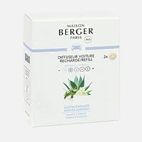 Agave Garden 2 Refills for Car Diffuser by Maison Berger Paris