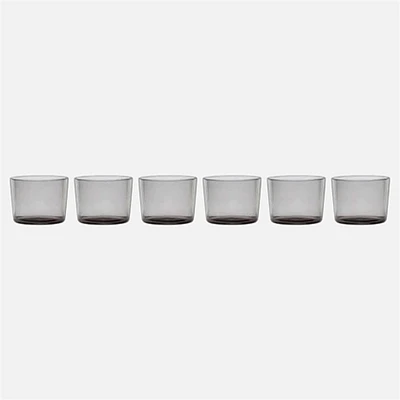 Set of 6 Stackable Tumblers