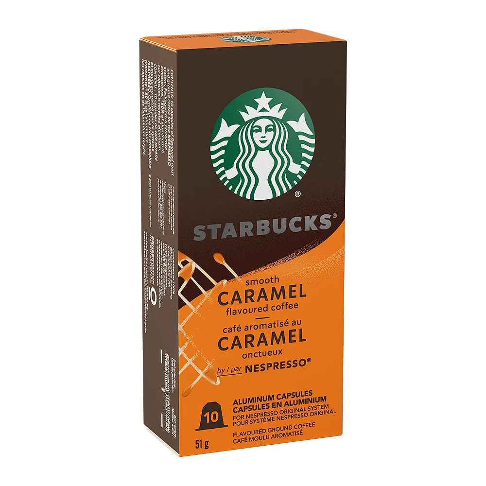 Starbucks® Smooth Caramel Capsules for Nespresso® Original Line