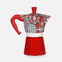 Bialetti Dolce&Gabbana Cafetière Moka Express à espresso 6 tasses