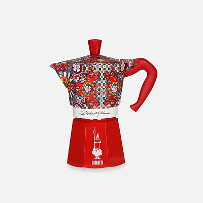 Bialetti Dolce&Gabbana Cafetière Moka Express à espresso 6 tasses