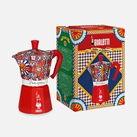 Bialetti Dolce&Gabbana Cafetière Moka Express à espresso 6 tasses
