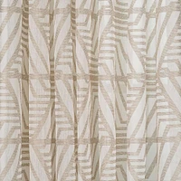 Ligure Semi-Sheer Jacquard Grommet Curtain
