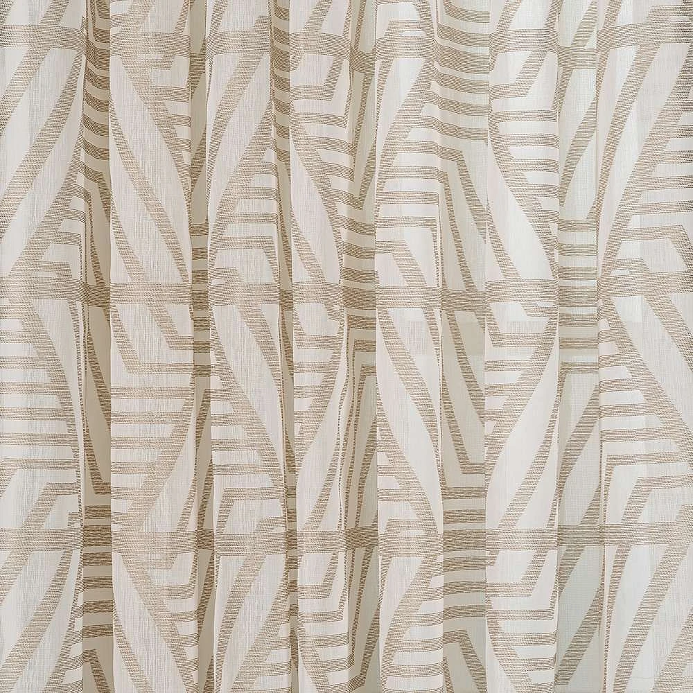 Ligure Semi-Sheer Jacquard Grommet Curtain