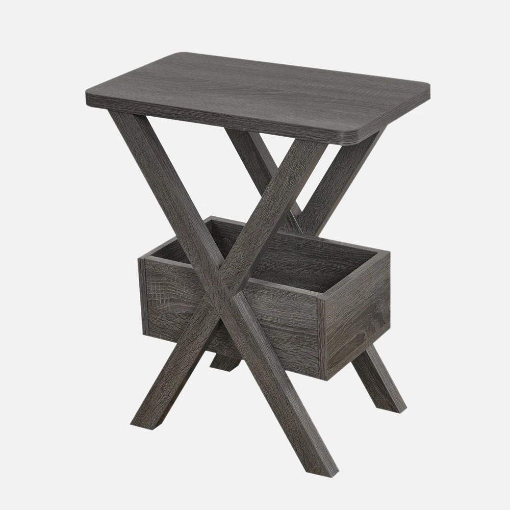 Louanne Chairside Table - Grey