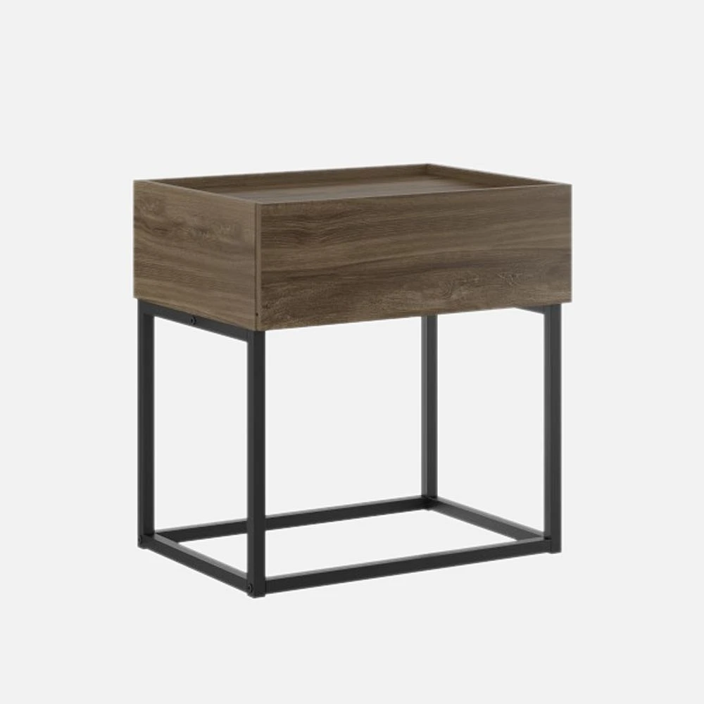 Lucie Night Stand - Black