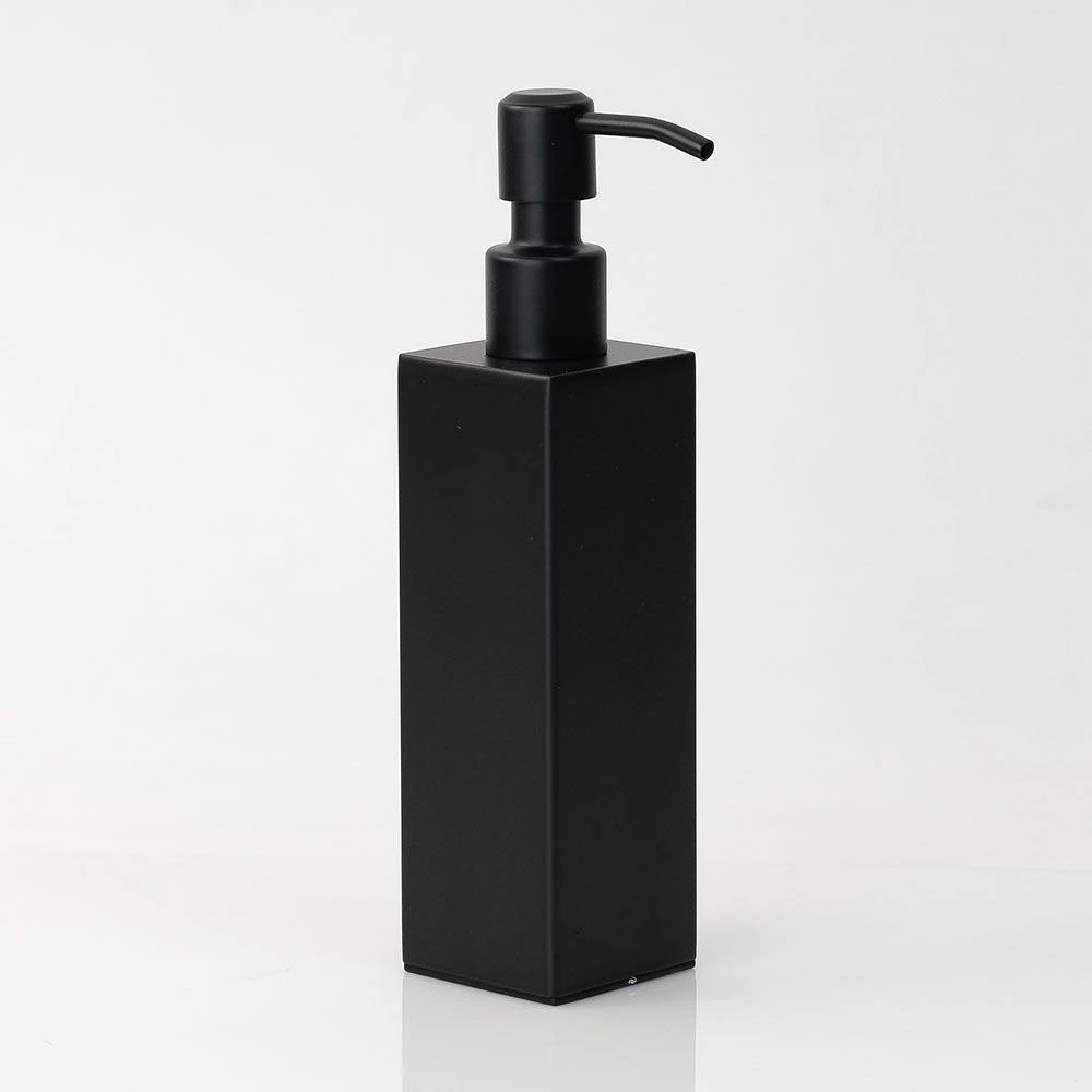 Matte Black Soap Dispenser (2" x 2" x 8.5")