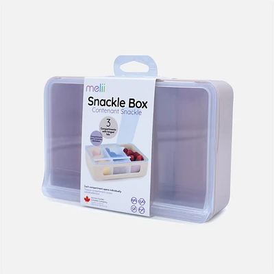 Melii Snackle Box, 3 Separate Compartments - Oat milk