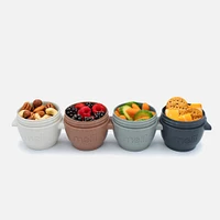 Melii Snap & Go Pods Contenant alimentaire, paquet de 4 - 4 oz