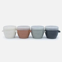 Melii Snap & Go Pods Contenant alimentaire, paquet de 4 - 4 oz
