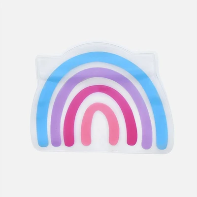 Melii Reusable Snack Bags, Pack of 6 - Rainbow, Unicorn, Flower
