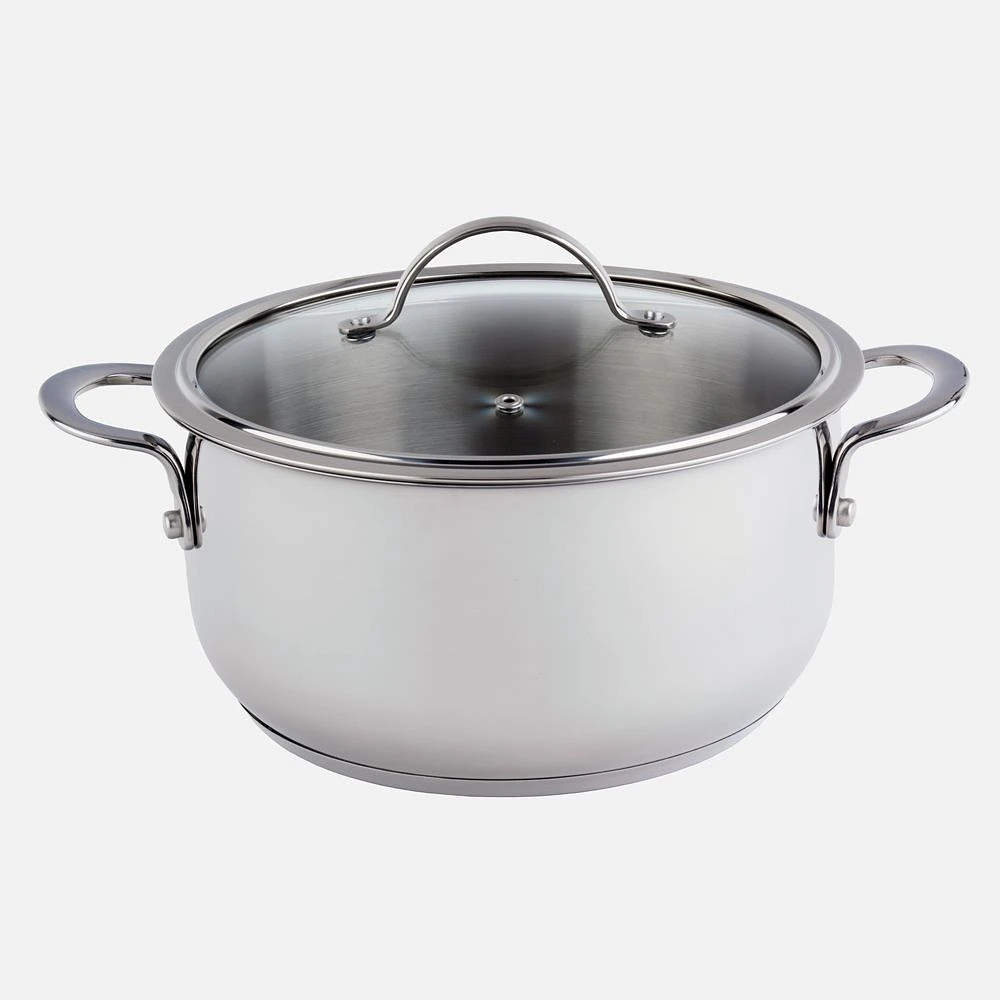 Meyer Nouvelle Stainless Steel Dutch Oven with Lid