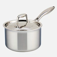 Meyer SuperSteel Tri-Ply Clad Stainless Steel Saucepan with Lid