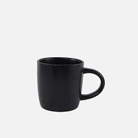 gusto! Set of 4 Mugs 12oz - Black