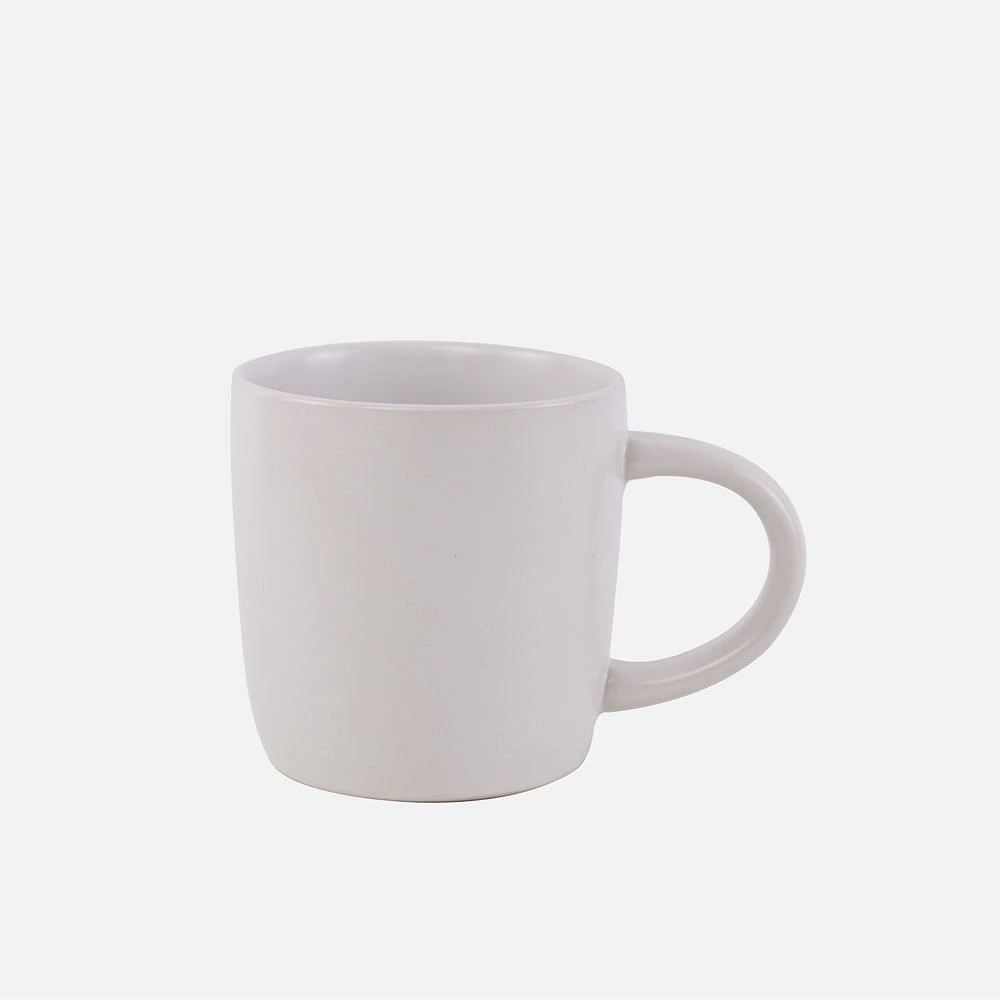 gusto! Set of 4 Mugs 12 oz - White