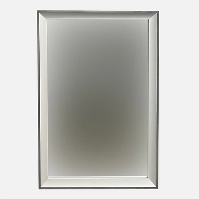 Large Frame White Mirror - 24x36