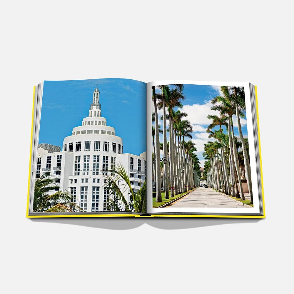 Beau livre de photographies décoratif par Assouline - « Miami Beach »