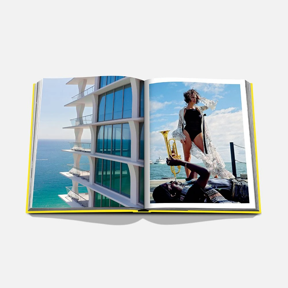 Beau livre de photographies décoratif par Assouline - « Miami Beach »