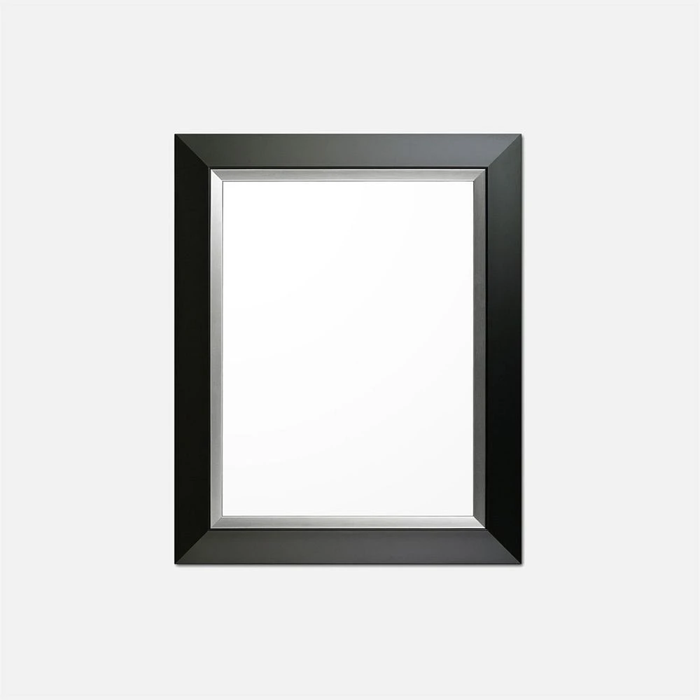 Duke Black Framed Mirror