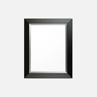 Duke Black Framed Mirror