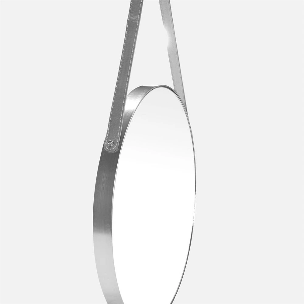 Miroir suspendu rond