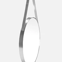 Miroir suspendu rond