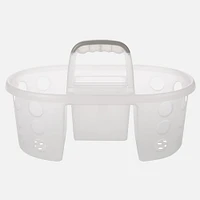 N&T Cleaning Wash Basket with Handle - White